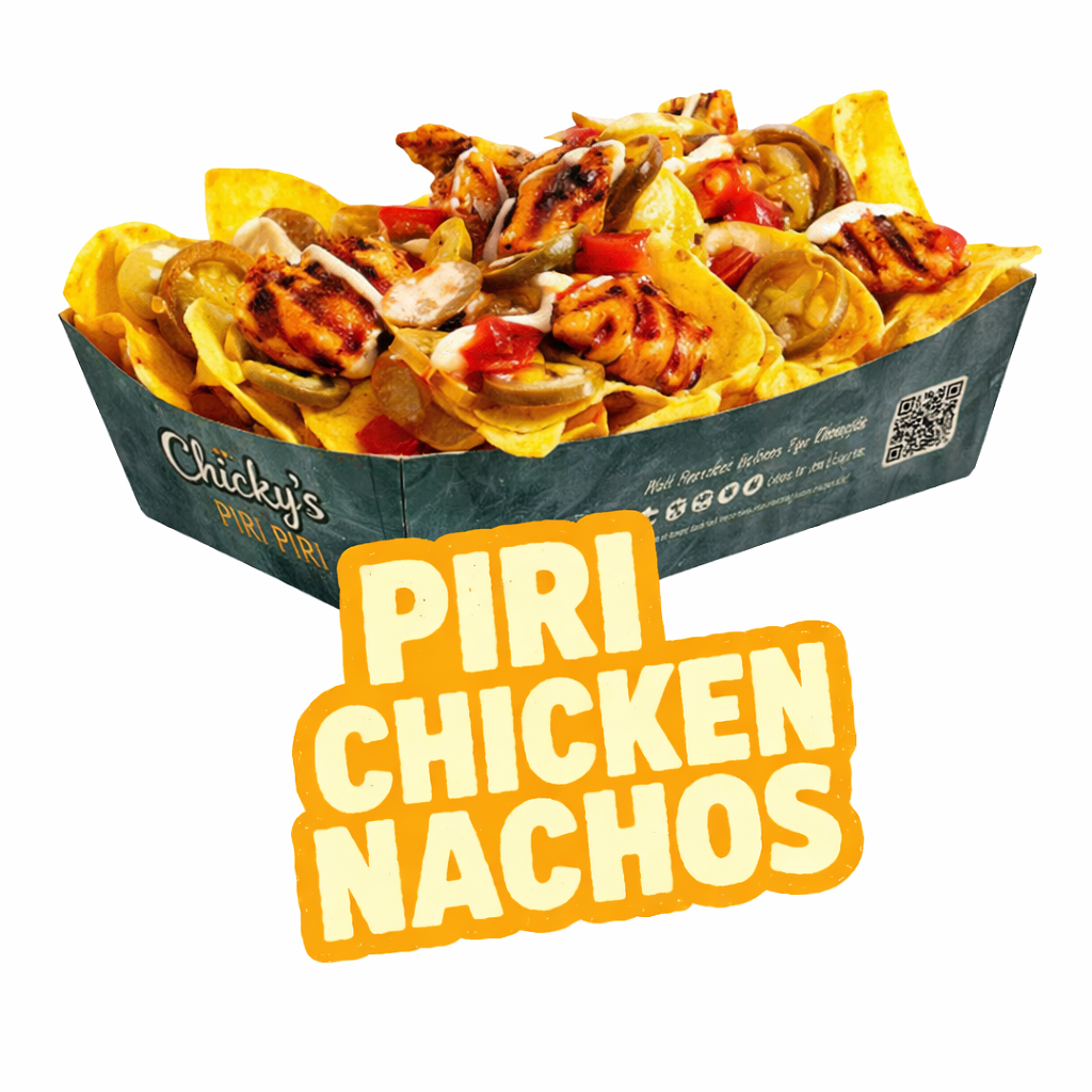 Piri Chicken Nachos